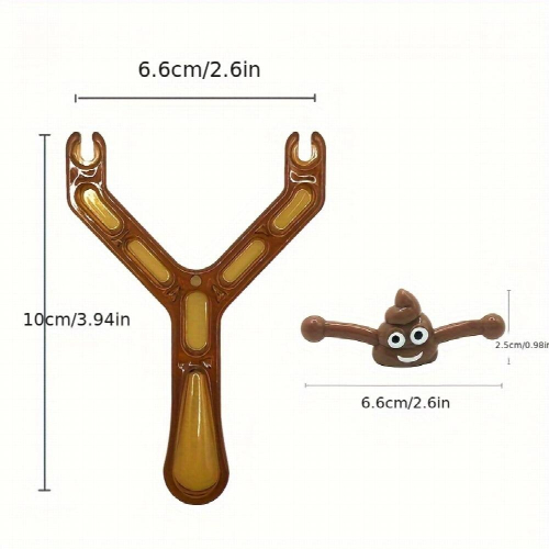 Slingshot Poop Launcher Novelty Toy 1