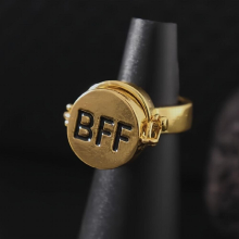 BFF Forever Gift Ring Friendship Opening Ring Gift For