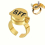 BFF Forever Gift Ring Friendship Opening Ring Gift For 2