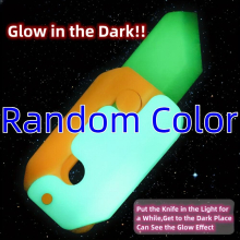 1pc 3D Upgraded Version Toy Unique Christmas And Halloween Gift Portable And High Prank Toy And Stress Reliever For Adults Glow in the Dark