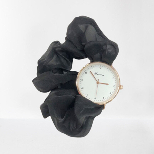 Student Hair Ring Small Fresh Ribbon Digital Watch 2