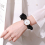 Student Hair Ring Small Fresh Ribbon Digital Watch 4