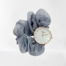 Student Hair Ring Small Fresh Ribbon Digital Watch