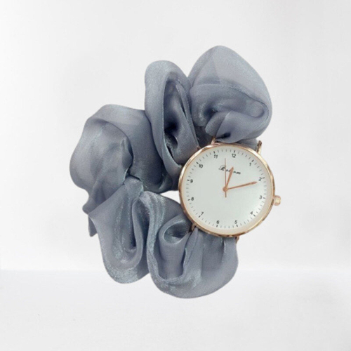 Student Hair Ring Small Fresh Ribbon Digital Watch 2