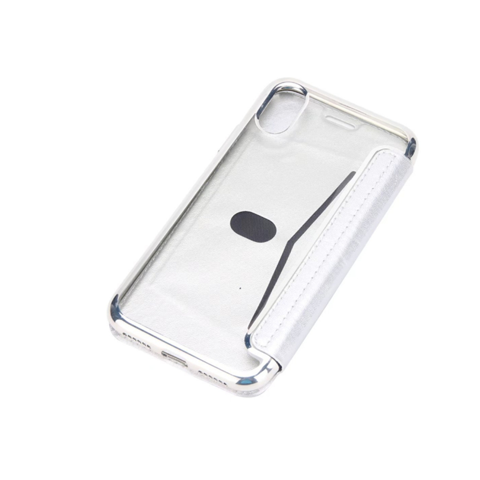 C61 Ultra-Thin Smartphone Holster Phone Case For Iphone 14 Plus 6.7 Inch Silver 766261954123
