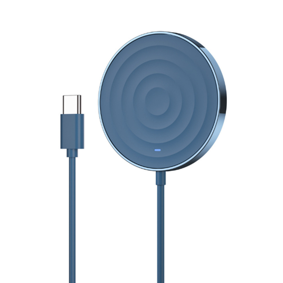C06 15W Desktop Magnetic Suction Wireless Charger Quick Charge For Iphone Light 766261738679