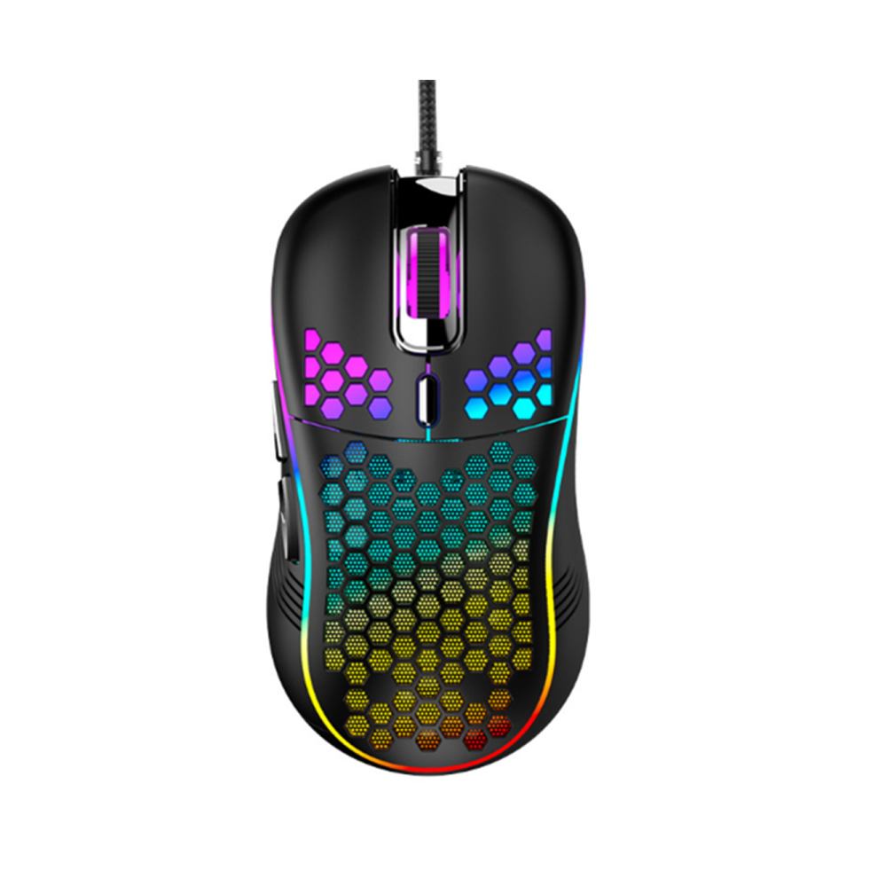 M12 Esports Gaming Usb Wired Mouse Hollowed Out Mechanical Mute For Laptop 766261787172