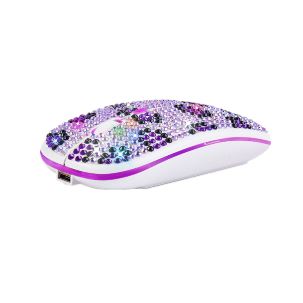 Silent Wireless Bluetooth Mouse Glowing Shiny Mouse Computer Accessories 700000358704