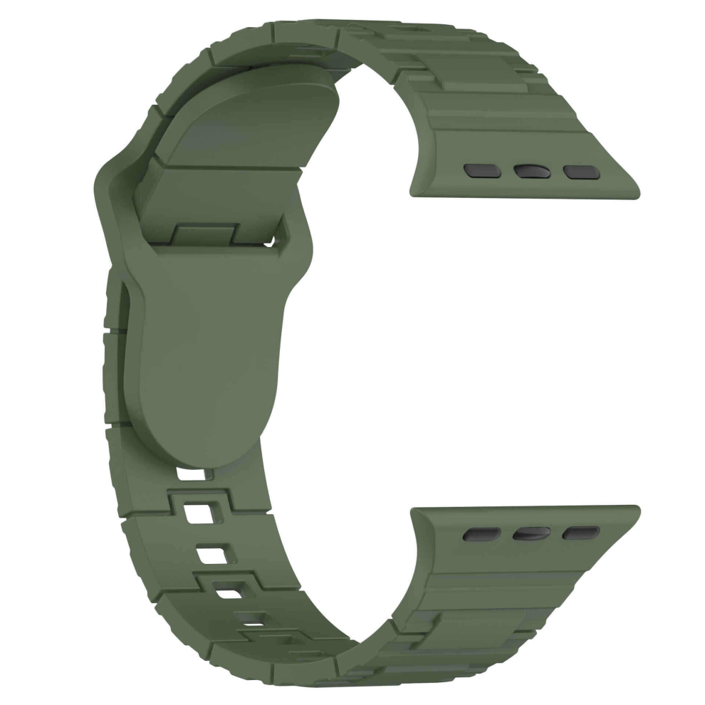 Suitable for Apple 1-8 generation full line watch mecha style TPU strap 42/44/45/49mm-image-OPC-PD5DSMK-NEW