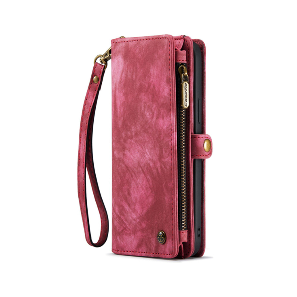 C15 Smartphone Protective All-In-One Case With Lanyard For Iphone 14 Pro Max 6.7 Inch Red 766261952297