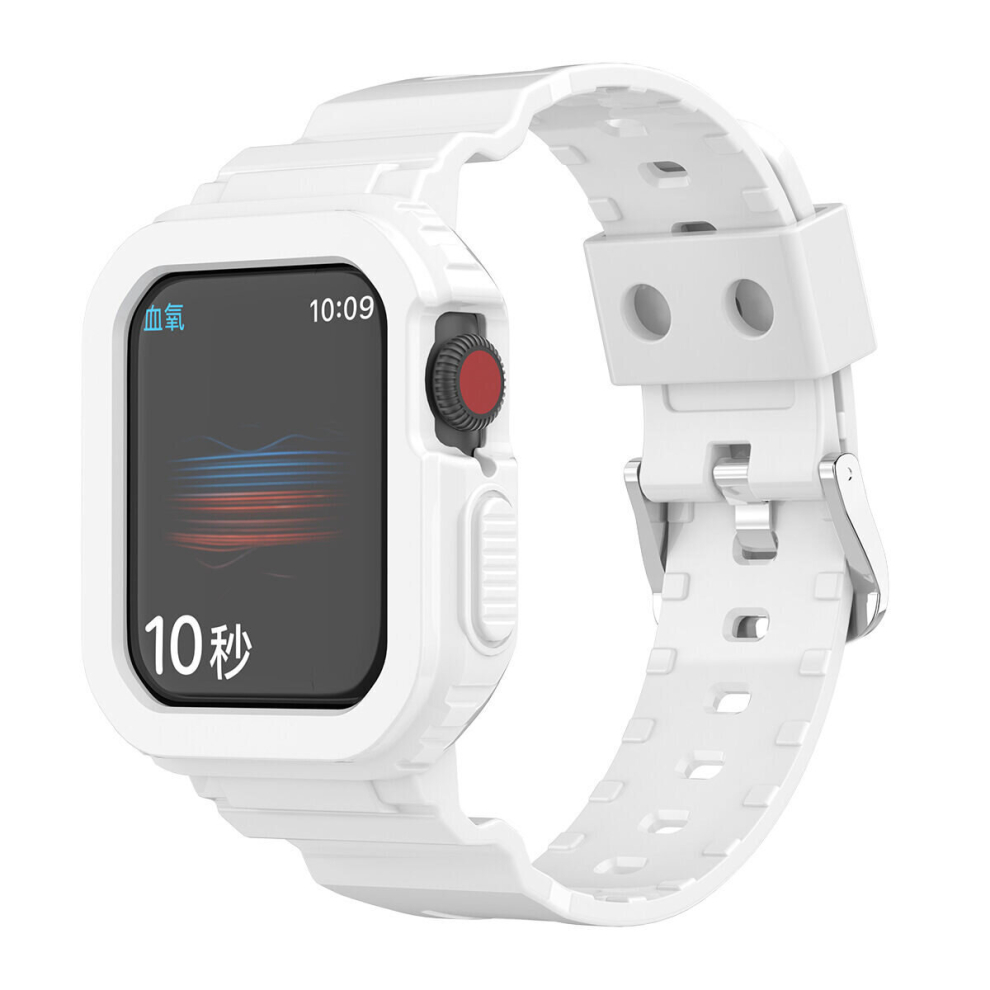 Suitable For Apple Watch Series 8 Watch 4567 Universal Glacier Transparent One Piece Tpu Strap 38/40/41Mm 766261989026