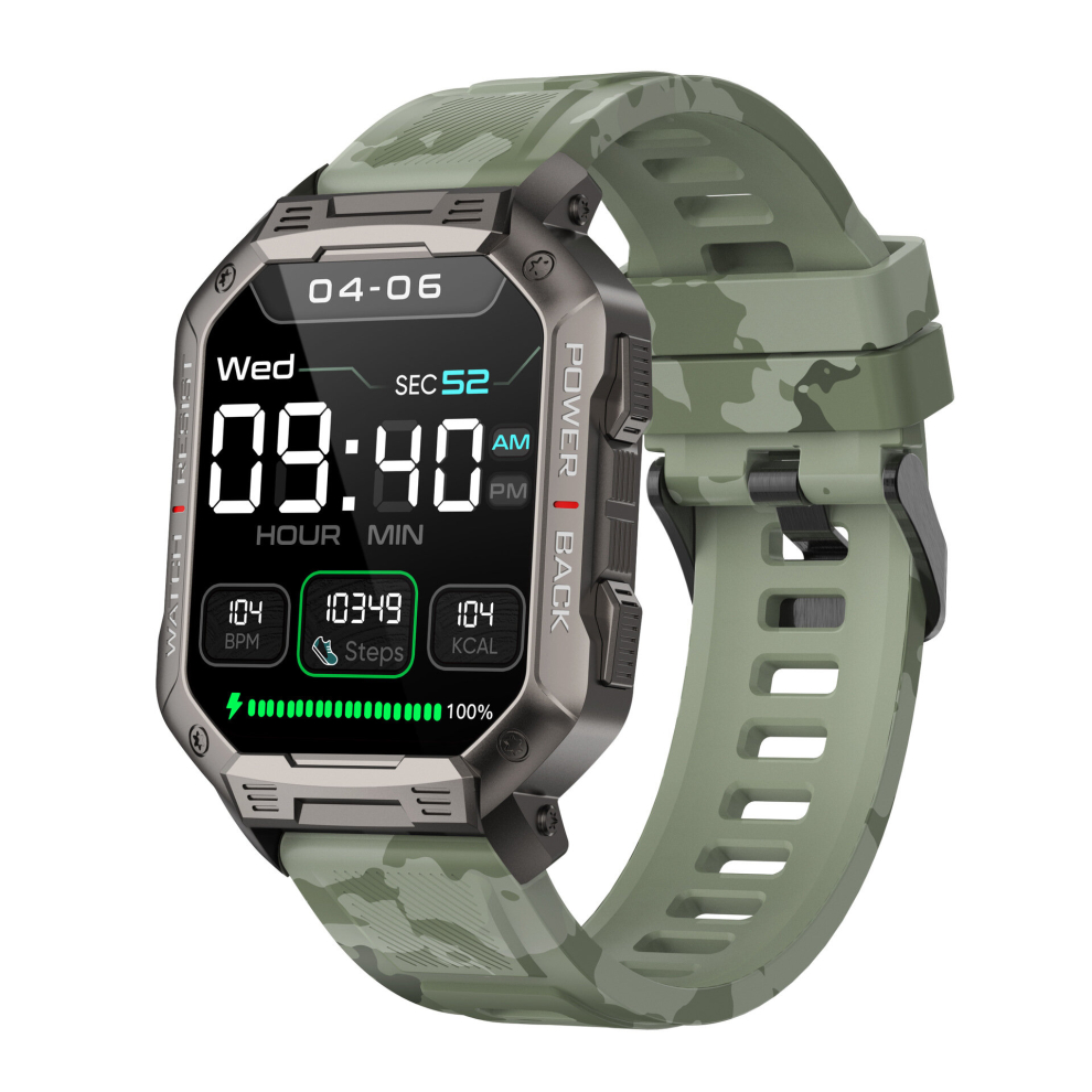 Nx3 Smart Watch Outdoor Sports Bluetooth Call Heart Rate And Blood Oxygen Monitoring 766261521837