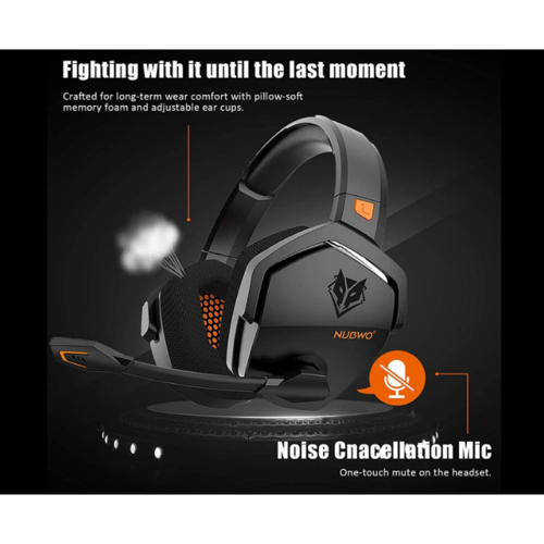 Wireless Gaming Noise Cancelling Headset 2.4G Bluetooth Headset with Microphone 1