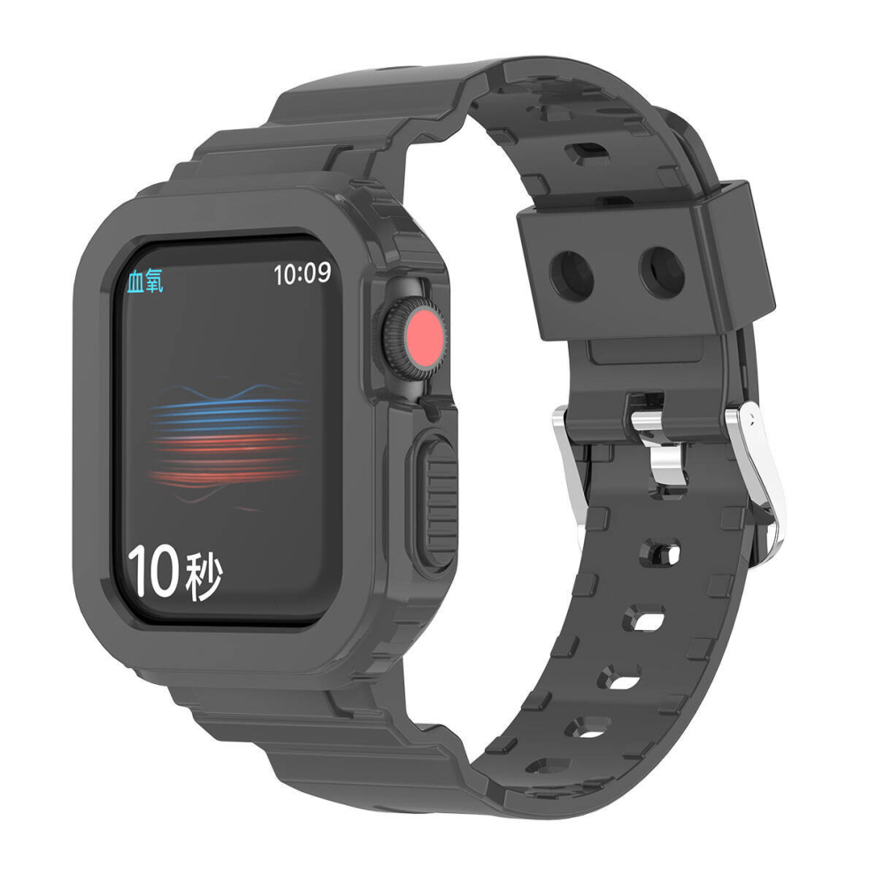 Suitable For Apple Watch Series 8 Watch 4567 Universal Glacier Transparent One Piece Tpu Strap 42/44/45Mm Not,Specified 766261989057