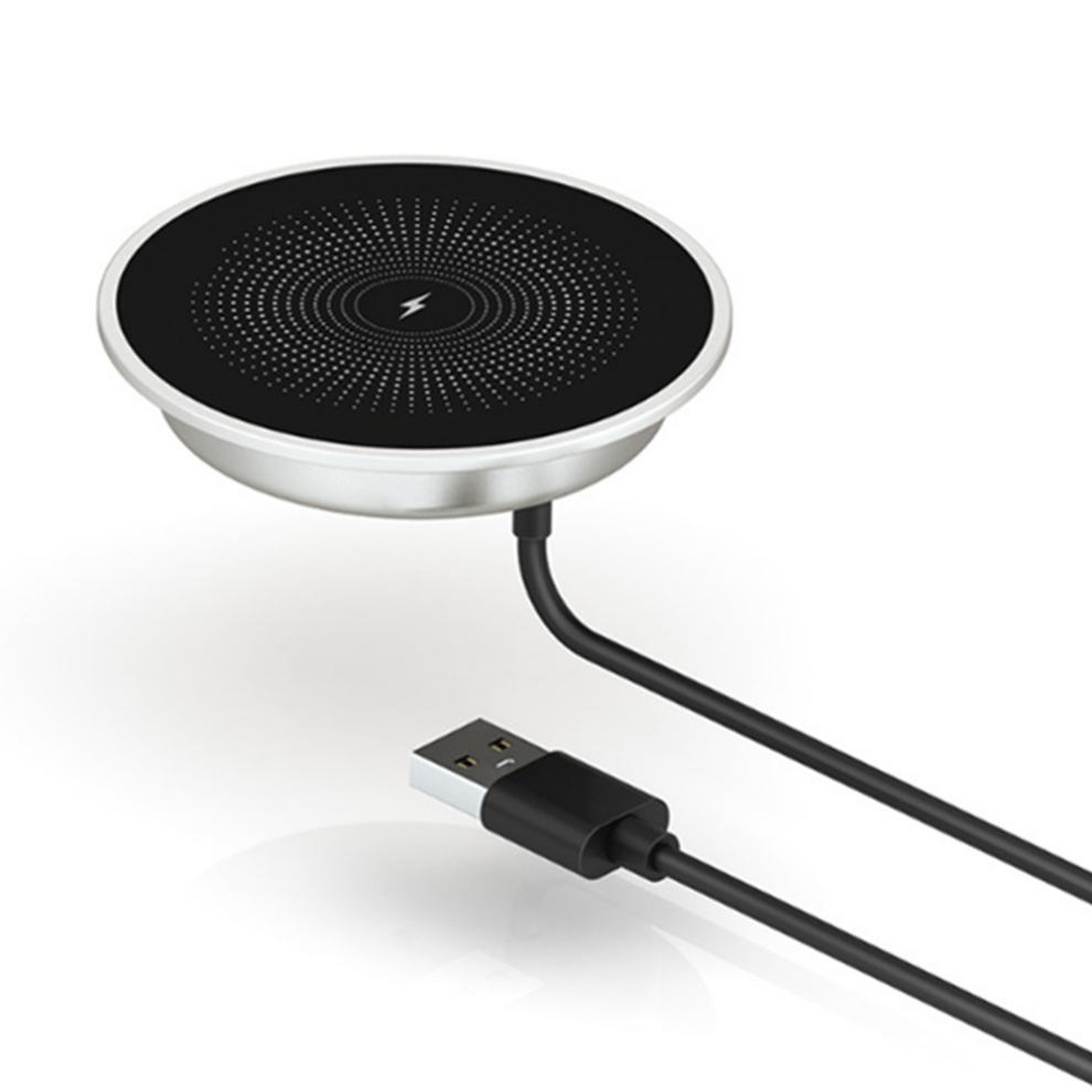 C20 15W Embedded Wireless Charger Desktop Fast Charge For Iphone 766261764166