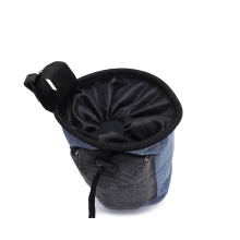 P287 Dog Food Bag Dog Training Waist Bag Outdoor Pet Treat Bag-Blue