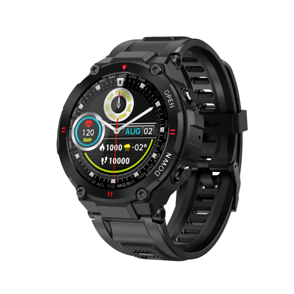W67 1.28-Inch Smartwatch Color Screen Bluetooth Sports Waterproof Bracelet 766261813710