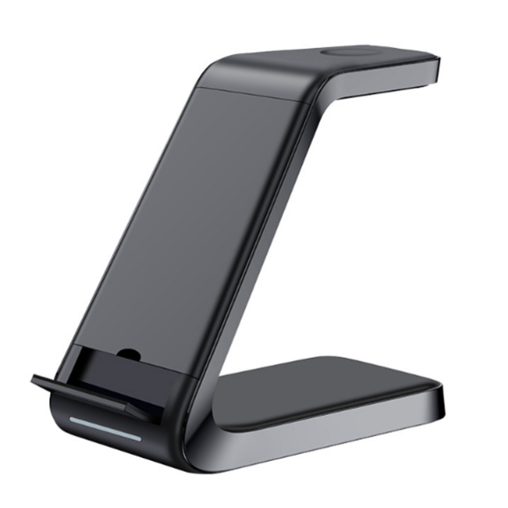 C03 3 In 1 15W Upright Wireless Charger For Iphone Headphone Watch 766261763992