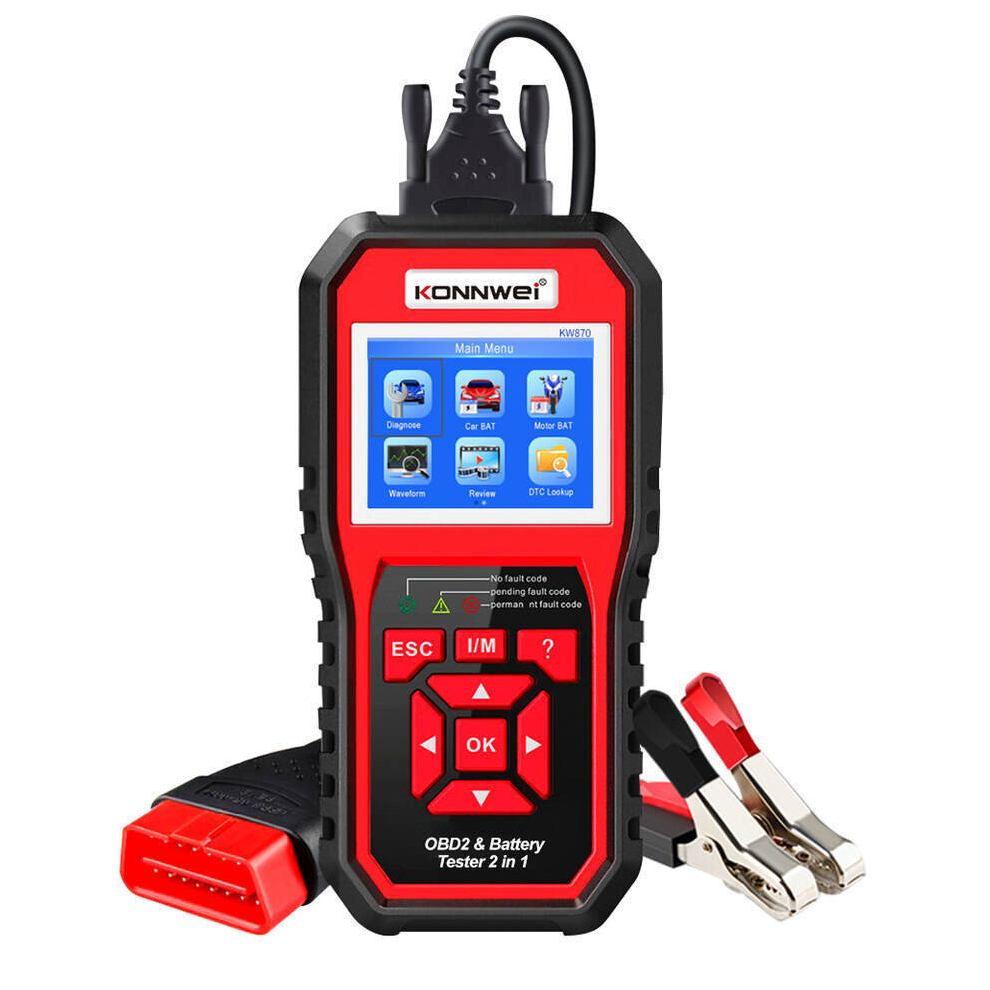 Kw870 Automotive Diagnostic Instrument+Battery Tester 2-In-1 Comprehensive Diagnostic Instrument 766261995614