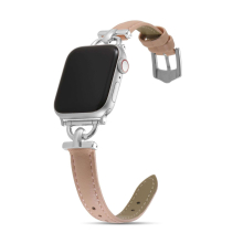 Small Waist PU Leather Band for Smart Watch suitable for ladies and girls Slim Watch Strap for apple watch s 5 6 7 8 se?42/44/45/49?