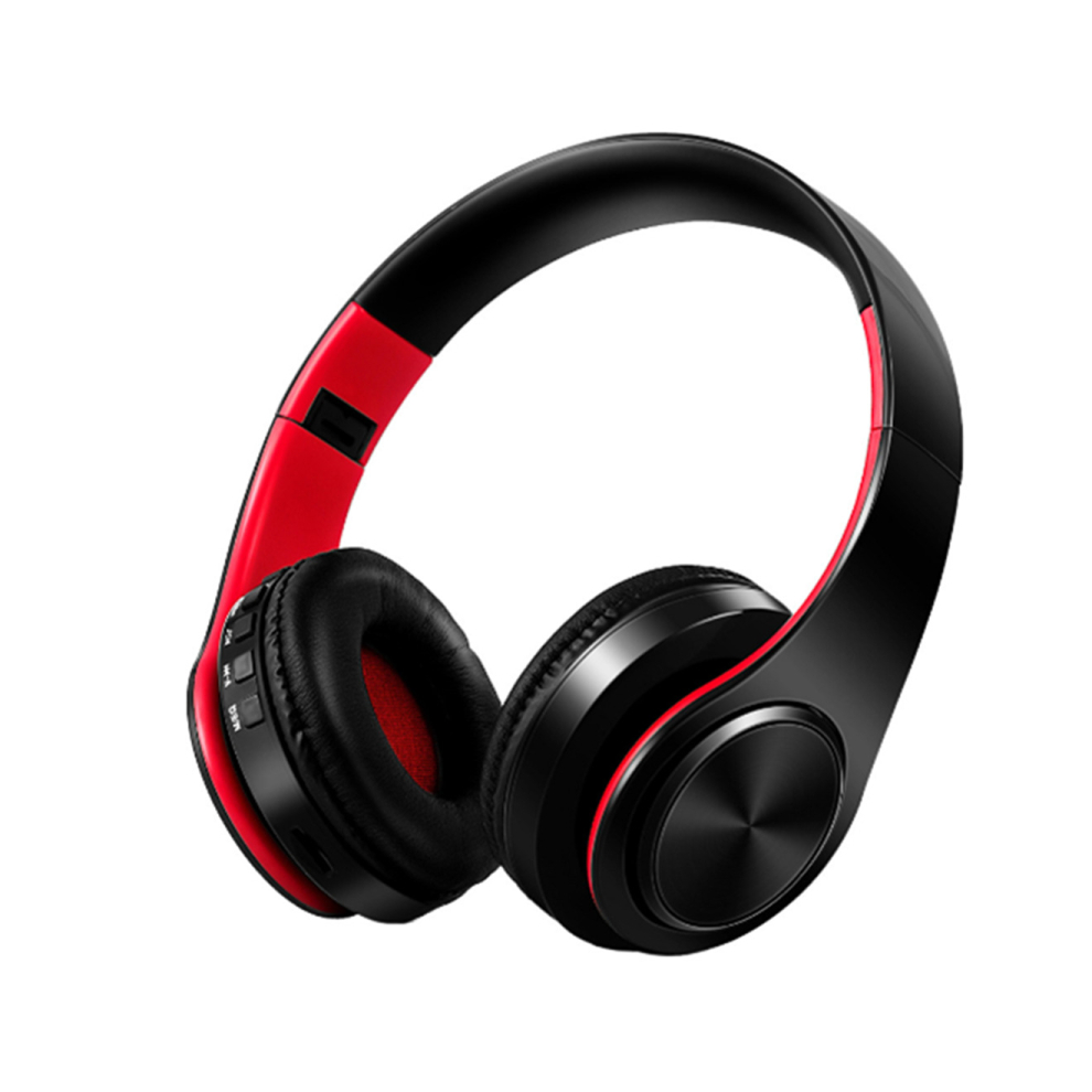 Wireless 5.0 Pc Foldable Bluetooth Headset Microphone Mp3 Sports Earbuds 766261800758