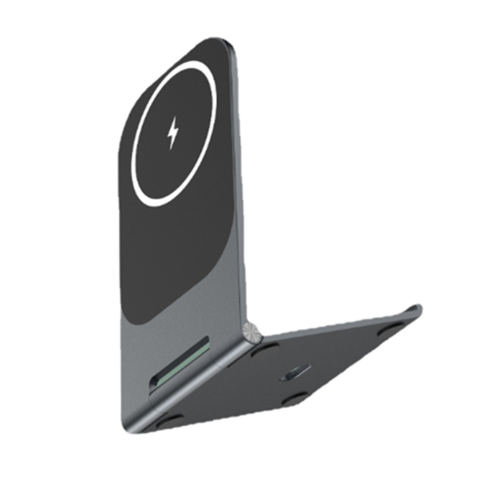 C28 15W Wireless Charger Foldable Magnetic Suction Phone Holder For Iphone 766261764241