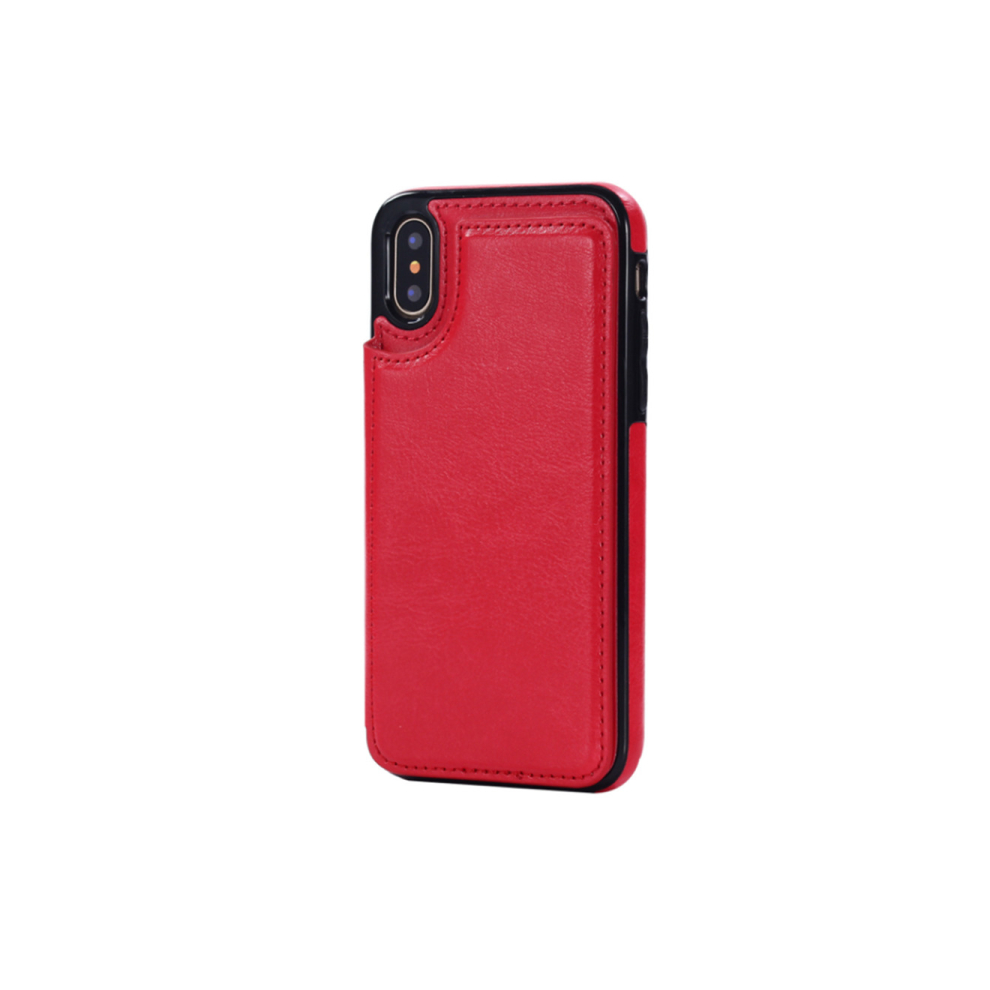 C16 Magnetic Phone Protective Leather Case Protection Bumper Back Cover Smartphone Shellfor Iphone 14 Max 6.7 Red 700000355215