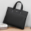 Briefcase Business Slim Handbag Large Capacity Handheld Computer Bag 3