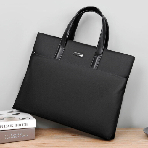 Briefcase Business Slim Handbag Large Capacity Handheld Computer Bag 2
