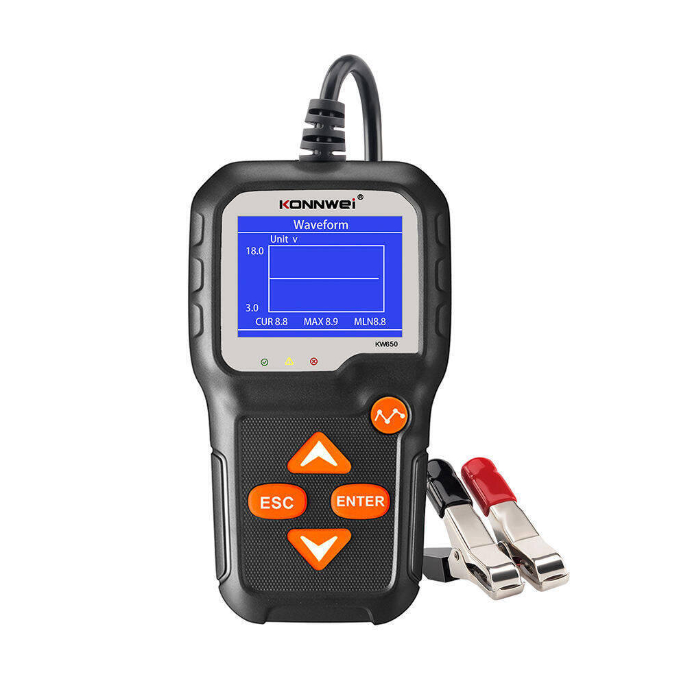 Kw600, 12V Automotive Battery Tester Battery Analyzer 766261995652