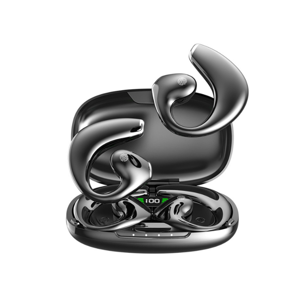Wireless 5.3 Bluetooth Headset Inear Binaural Hanging Ear Stereo Earplugs 766261801199