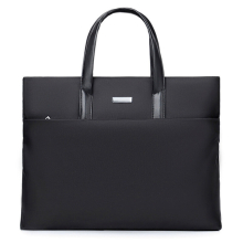 Briefcase Business Slim Handbag Large Capacity Handheld Computer Bag