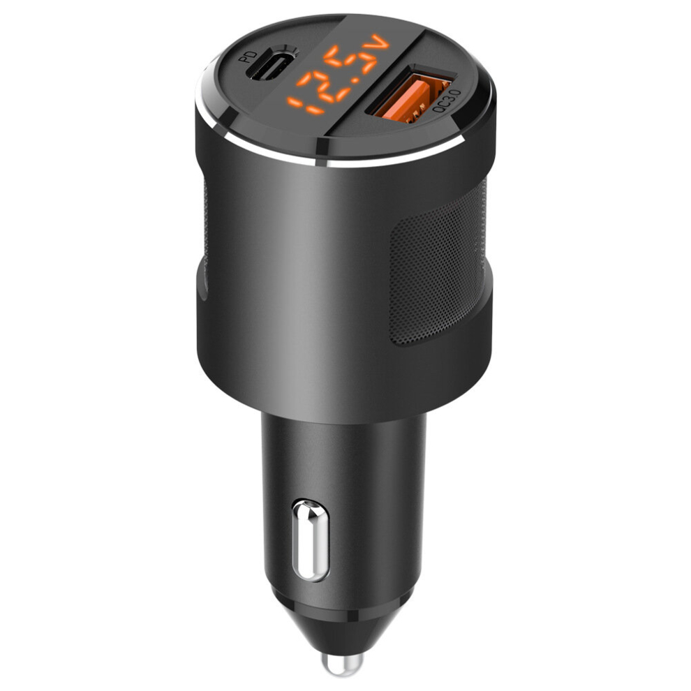 65W High-Power Car Charger Pd Interface Qc3.0 Fast Charging Voltage Monitoring Sc01 Notebook Computer Is Applicable 766261522391