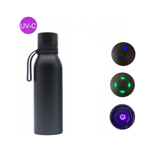 600ml Smart UV-C Sterilization Insulation Cup Sterilization Handle Water Bottle 1