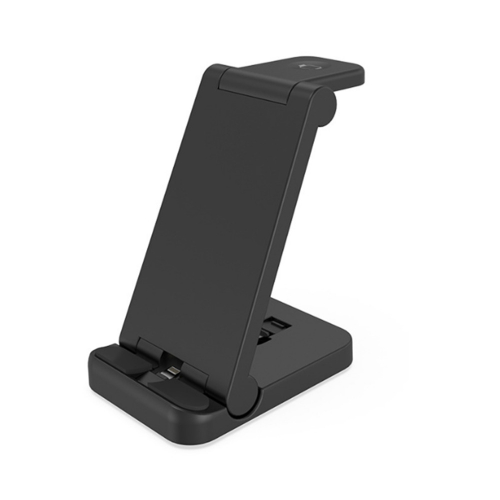C67 15W Foldable Wireless Charger Holder Desktop For Iphone Watch Earplugs 766261764630