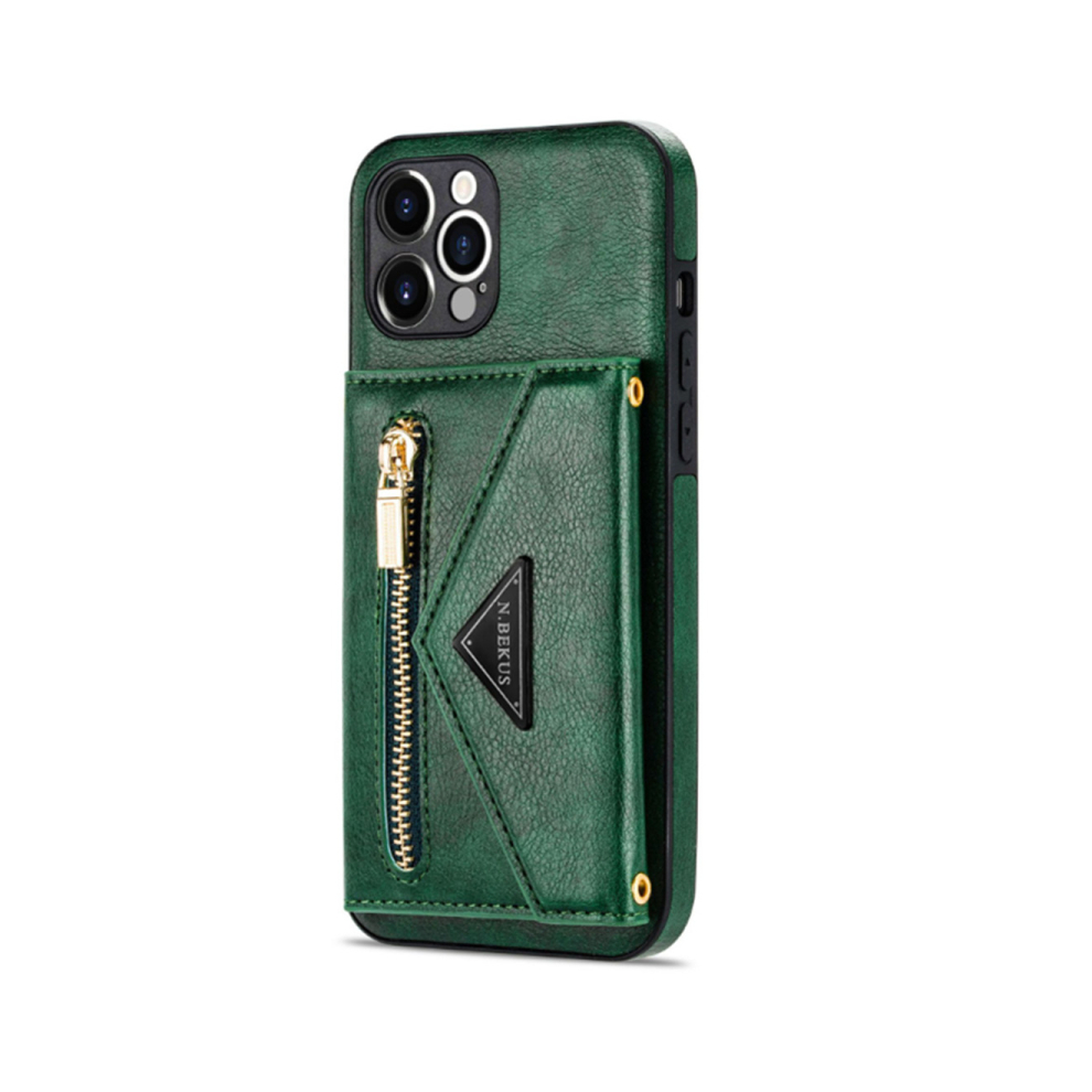 C40 Cross-Body Smartphone Holster Protection For Iphone 14 Pro Max 6.7 Inch Green 766261953294