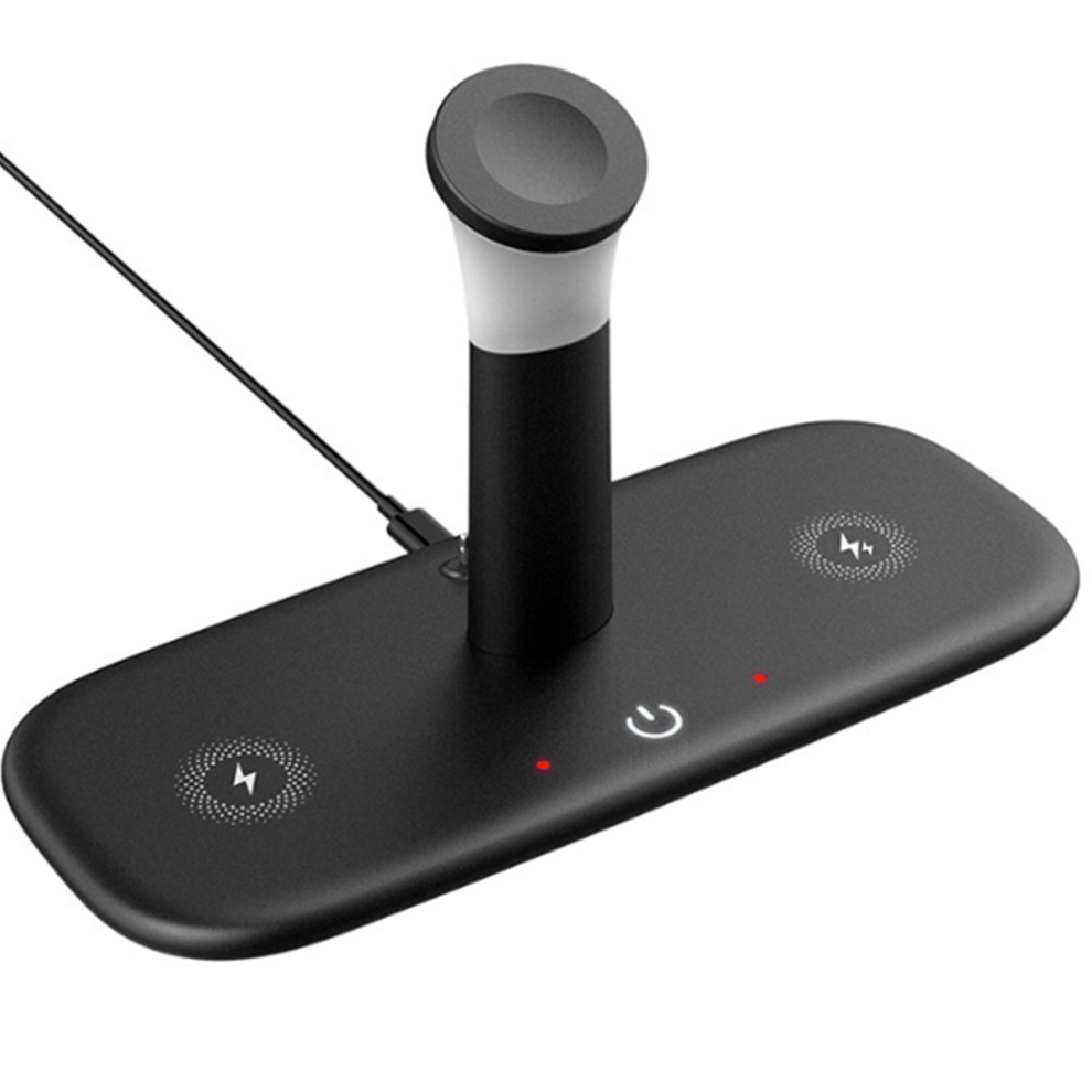 C70 15W Magnetic Suction Wireless Charger With For Iphone Watch Earplugs Light 766261764661