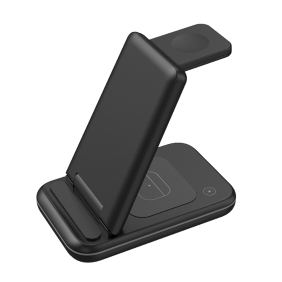 C66 15W Wireless Charger Holder Quick-Charge Desktop For Iphone Watch Earplugs 766261764623