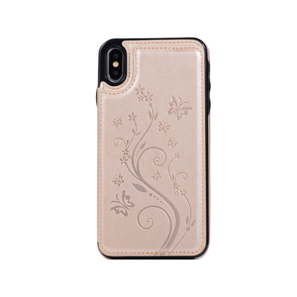 C46 Cross-Body Smartphone Embossed Protective Case For Iphone 14 Pro Max 6.7 Inch Gold 766261953539