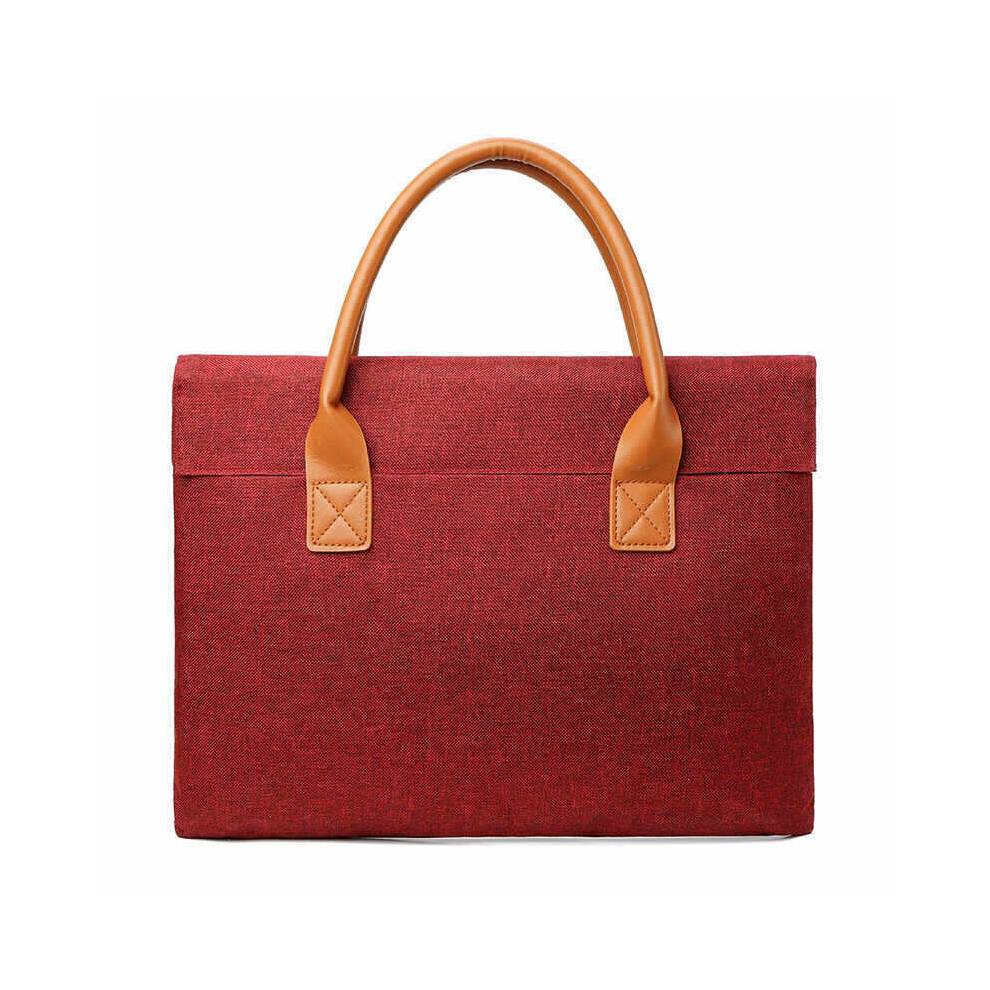 Laptop Bag Handbag Simple Business Laptop Briefcase 14.5-15.6 Inches Applicable 766261982829