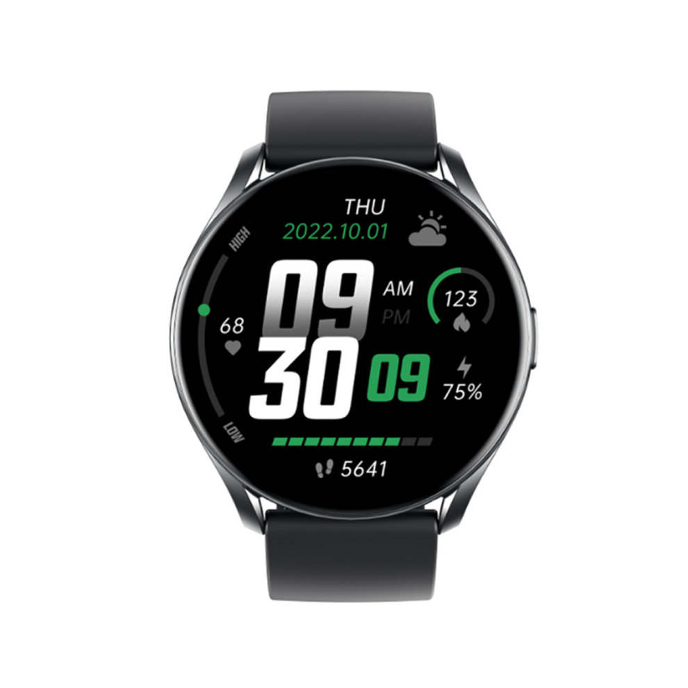 W04 1.28-Inch Smartwatch Round Screen Sports Bluetooth Talk Meter Step Bracelet 766261813086