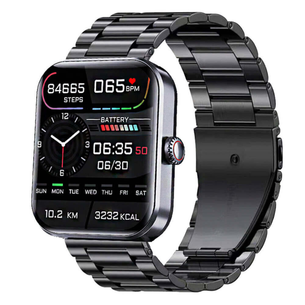 Dsport F57l Digital Blood Glucose Watch Blood Sugar Monitor Smartwatch Fitness Tracker F57l 1.91 Inch Smart Watch