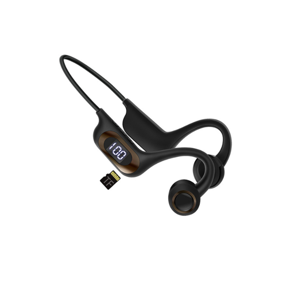 F10 Bone Air Conduction Earbuds Wireless Bluetooth Headphones For Sports Running 766261764791