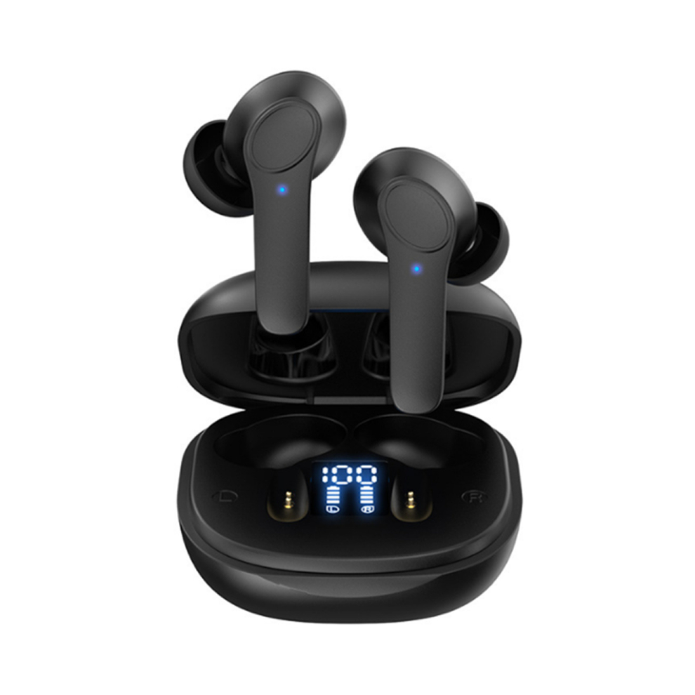 Wireless Bluetooth Headset Binaural Stereo Motion Touch Noise Cancelling Earbuds 766261801342