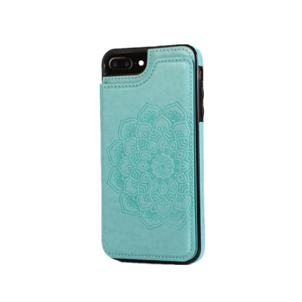 C50 Smartphone Mandala Embossed Protective Case For Iphone 14 6.1 Inch Green 766261953676
