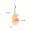 1pc Multifunctional Creative Squeeze Small Toilet Keychain Random 4