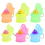 1pc Multifunctional Creative Squeeze Small Toilet Keychain Random 9