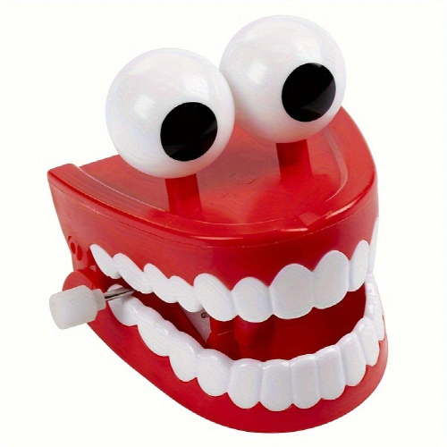 Funny Big Teeth Clenching Teeth Creative Novelty Tricky Desktop Decoration Toy 2