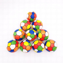 12pcs 6 7 PU Sponge Ball Foam Ball Colorful Mini Small Football Blocking Ball Youth Fun Creative Decompressing Toy Holiday Gift
