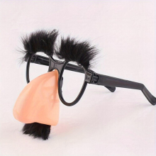Tabletop Fuzzy Nose And Glasses Classic Great Party Favor Glasses With Funny Nose Halloween Bathroom Decor Halloween Decorations For Bedroom Halloween